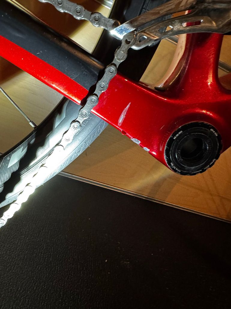 Used Colnago V4 Shimano Ultegra Di2 2025 Frameset 2025 Road & Gravel, Red — image 6 of 7