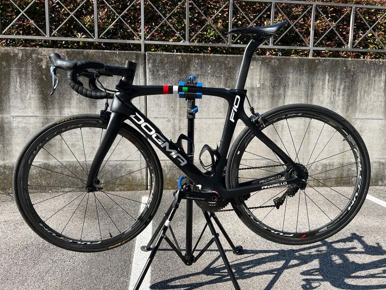 Used Pinarello Dogma F10 Disk Frameset 2021 2021 Road & Gravel, Black — image 1 of 11
