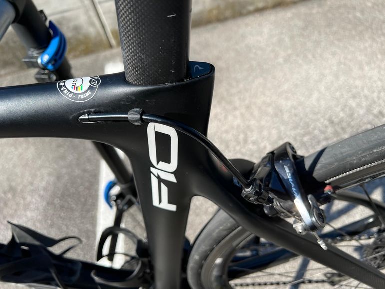 Used Pinarello Dogma F10 Disk Frameset 2021 2021 Road & Gravel, Black — image 9 of 11