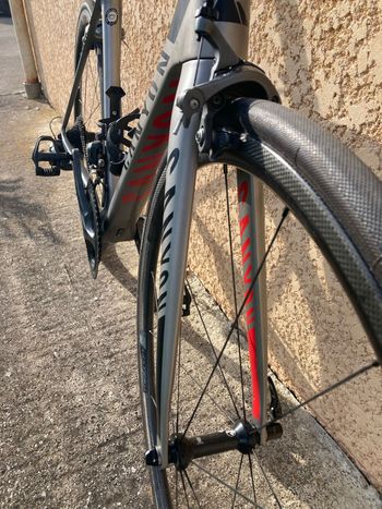 Used Canyon Canyon Ultimate CF SLX Di2 2015 Road & Gravel, Grigio chiaro — image 6 of 7