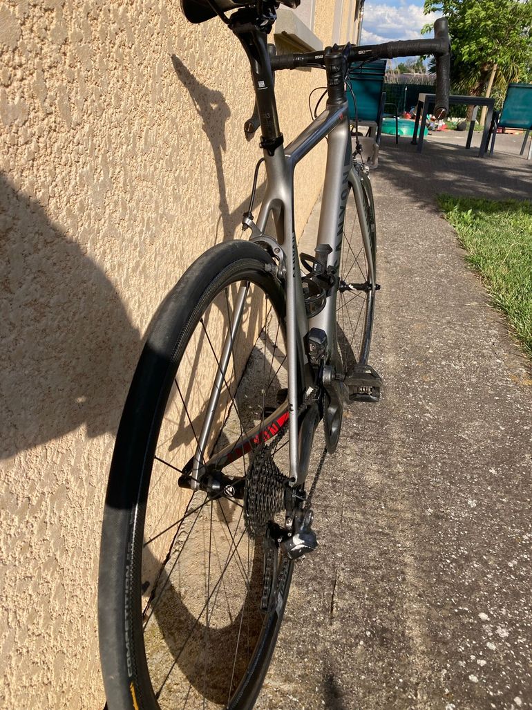 Used Canyon Canyon Ultimate CF SLX Di2 2015 Road & Gravel, Grigio chiaro — image 5 of 7