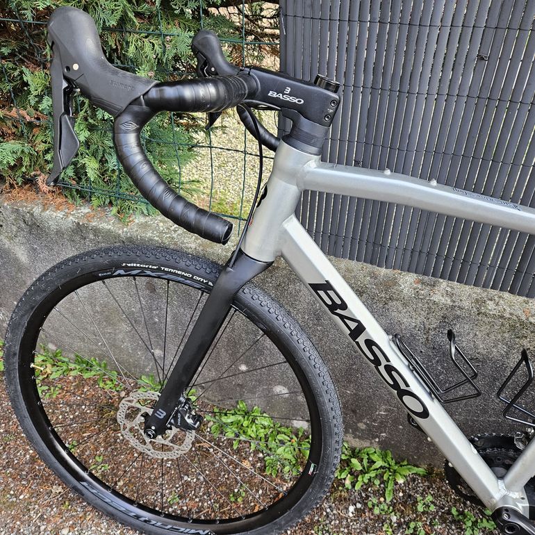 Used Basso Tera Gravel Shimano GRX 600 2X11 2023 2023 Road & Gravel, Light Gray — image 5 of 6