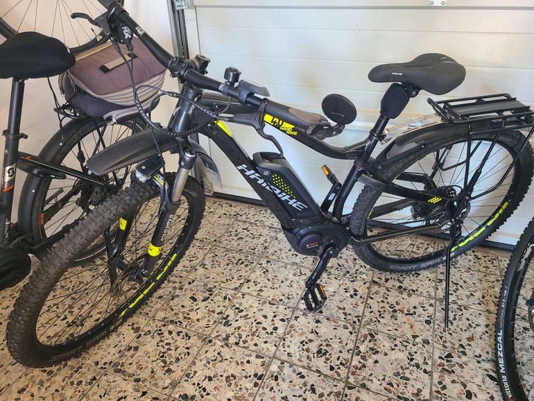 Used Haibike SDURO HardNine 4.0 2018 2018 Mountainbike, Black — image 2 of 5