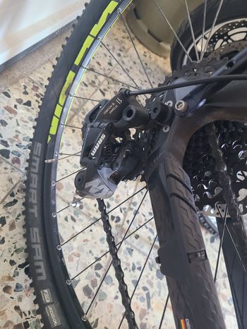 Used Haibike SDURO HardNine 4.0 2018 2018 Mountainbike, Black — image 3 of 5