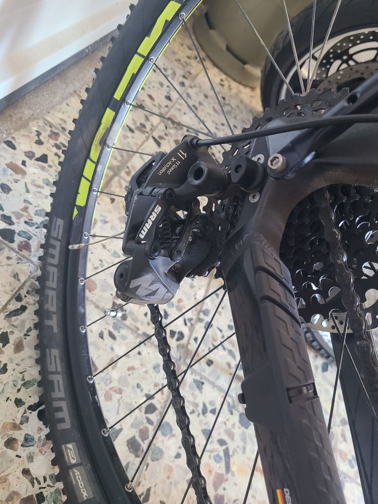 Used Haibike SDURO HardNine 4.0 2018 2018 Mountainbike, Black — image 3 of 5