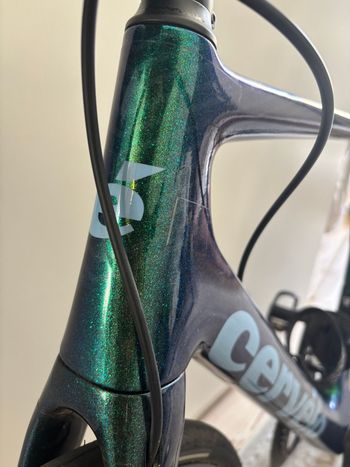 Used Cervélo Caledonia Shimano 105 Di2 2023 Road & Gravel, Grün — image 8 of 9