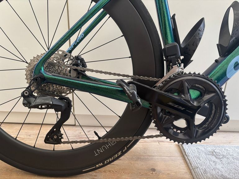 Used Cervélo Caledonia Shimano 105 Di2 2023 Road & Gravel, Grün — image 6 of 9