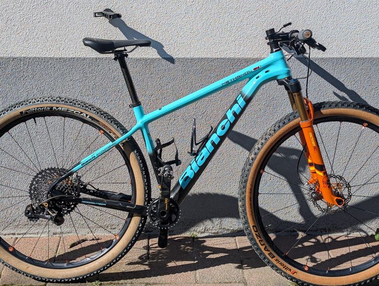 Used Bianchi Methanol 9.2 Cv S Frameset 2022 Mountainbike, Blue — image 1 of 9