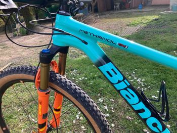 Used Bianchi Methanol 9.2 Cv S Frameset 2022 Mountainbike, Blue — image 9 of 9