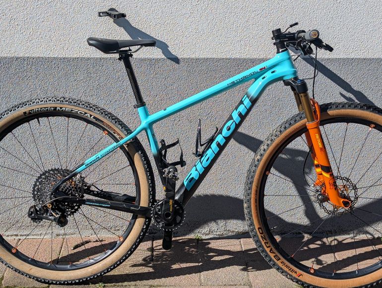 Used Bianchi Methanol 9.2 Cv S Frameset 2022 Mountainbike, Blue — image 5 of 9