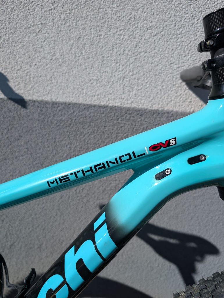 Used Bianchi Methanol 9.2 Cv S Frameset 2022 Mountainbike, Blue — image 3 of 9