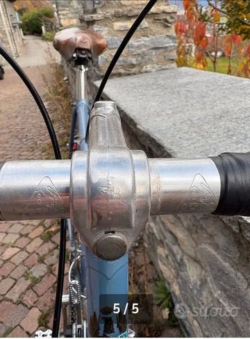 Used Bianchi Eroica Campagnolo Veloce 1970 Road & Gravel, Blue — image 4 of 4