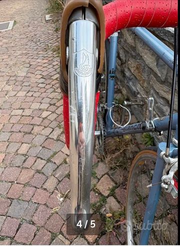 Used Bianchi Eroica Campagnolo Veloce 1970 Road & Gravel, Blue — image 3 of 4