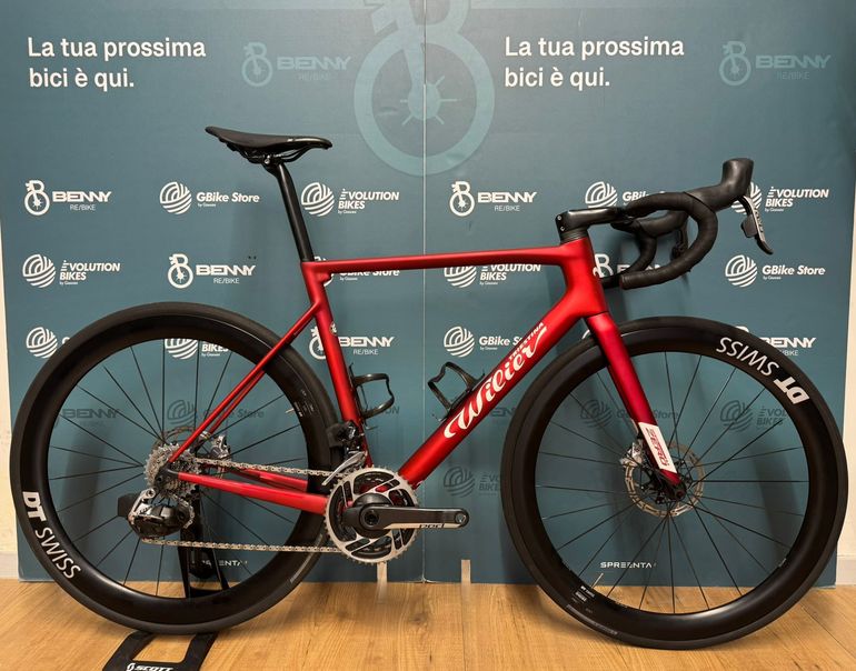 Used Wilier 0 SLR SRAM RED ETAP AXS 2x12 XDR 2023 2023 Road & Gravel, Red — image 1 of 16