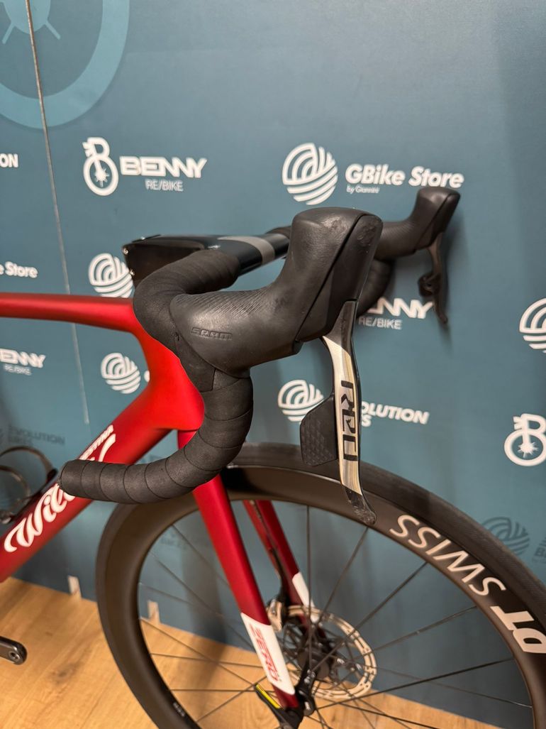 Used Wilier 0 SLR SRAM RED ETAP AXS 2x12 XDR 2023 2023 Road & Gravel, Red — image 10 of 16