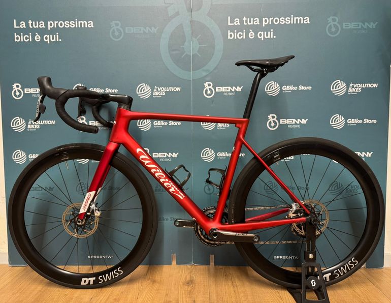 Used Wilier 0 SLR SRAM RED ETAP AXS 2x12 XDR 2023 2023 Road & Gravel, Red — image 12 of 16