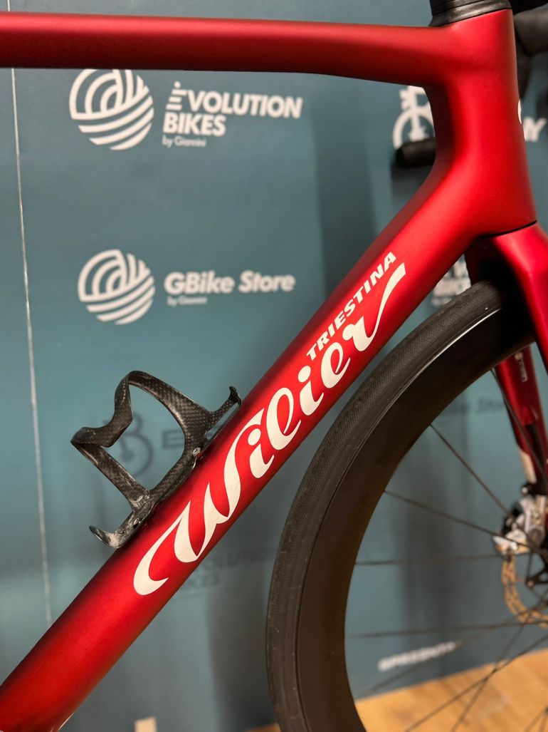 Used Wilier 0 SLR SRAM RED ETAP AXS 2x12 XDR 2023 2023 Road & Gravel, Red — image 11 of 16