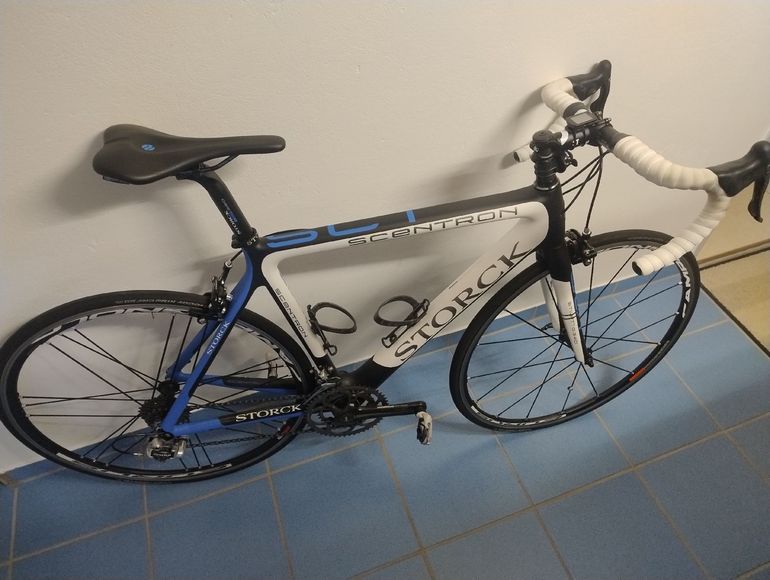 Used Storck Scentron Campagnolo Centaur 2015 Road & Gravel, Blu — image 1 of 7