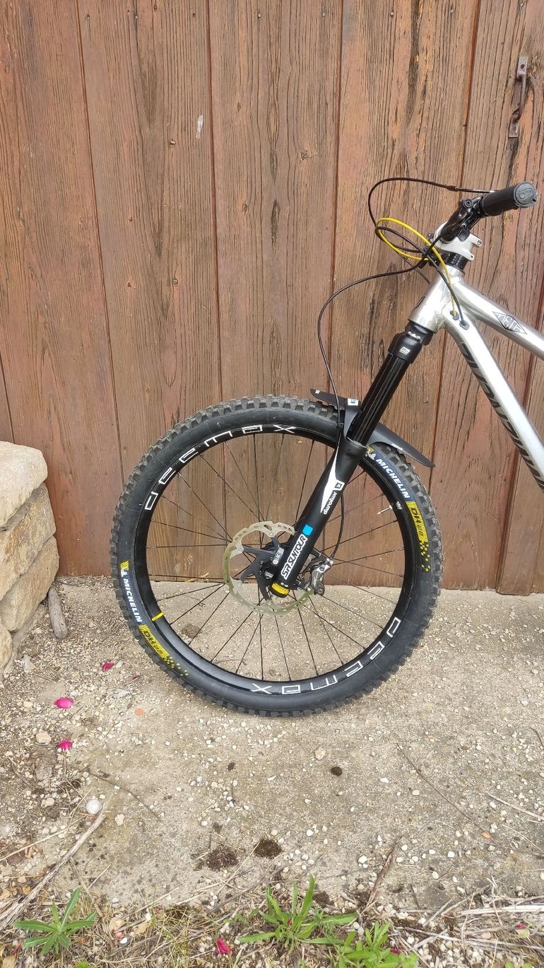 Used Commencal META AM SRAM GX Eagle 2018 Mountainbike, Hellgrau — image 10 of 12