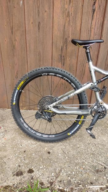 Used Commencal META AM SRAM GX Eagle 2018 Mountainbike, Hellgrau — image 6 of 12