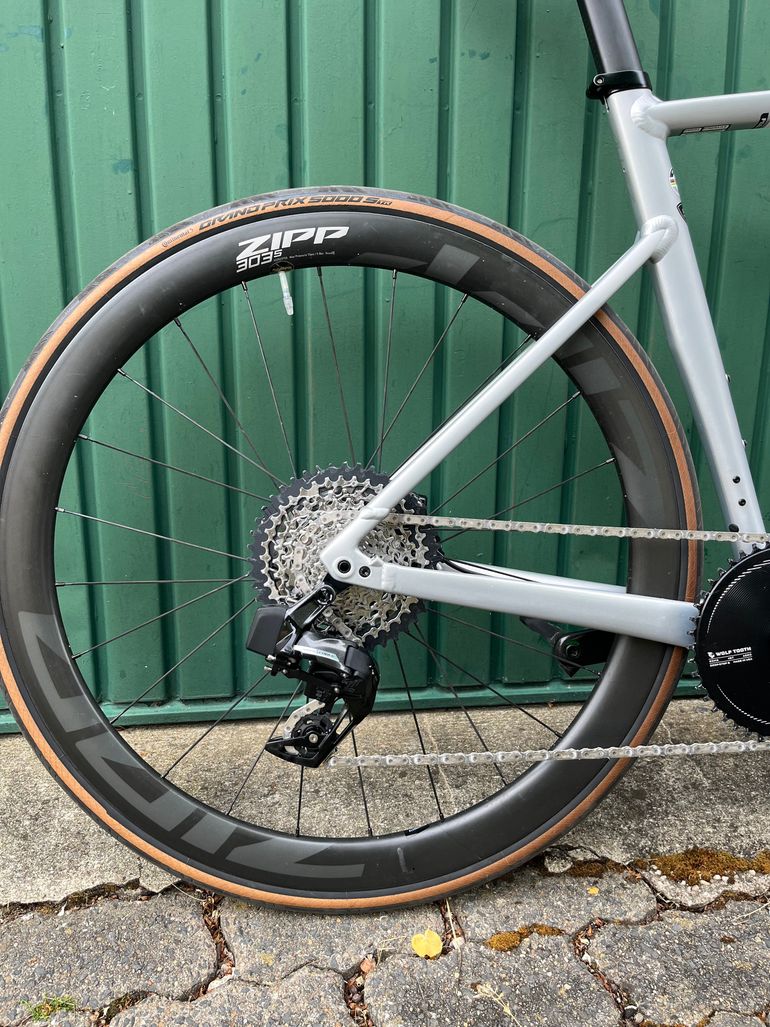 Used Specialized Allez Sprint Frameset - D'Aluisio Smartweld Alloy 2024 2024 Road & Gravel, Light Gray — image 4 of 5