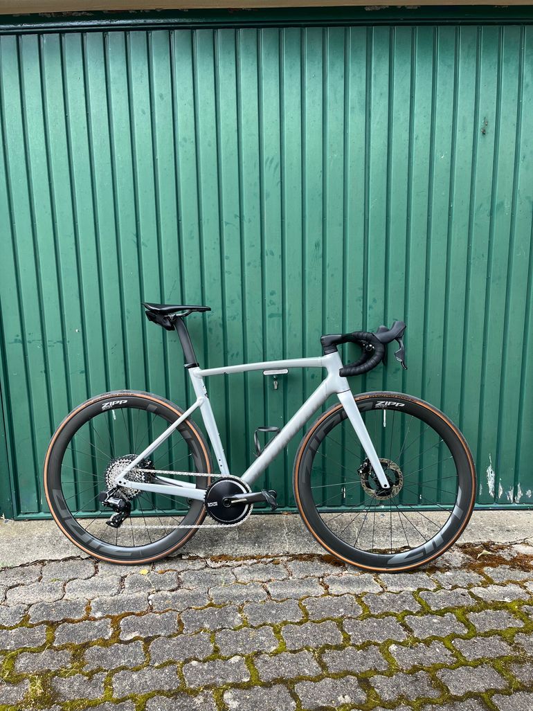 Used Specialized Allez Sprint Frameset - D'Aluisio Smartweld Alloy 2024 2024 Road & Gravel, Light Gray — image 1 of 5