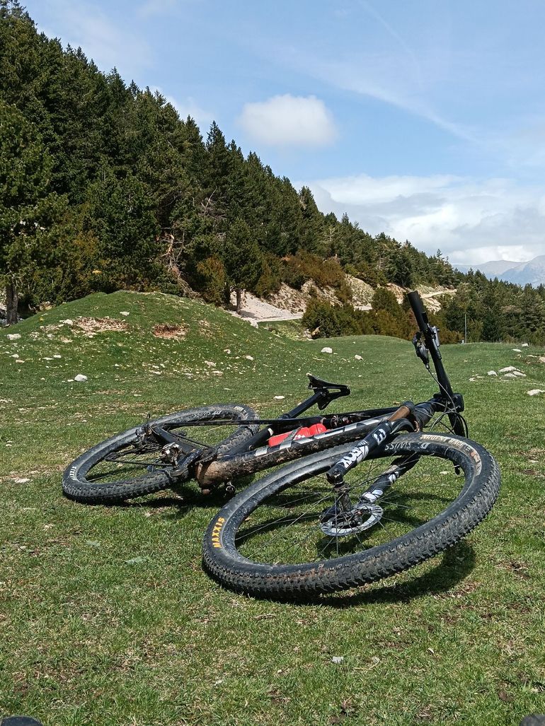 Used Trek Supercaliber 9.8 XT Gen 1 2023 2023 Mountainbike, Black, 29 — image 3 of 5