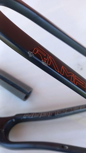 Used Lee Cougan Rampage Air 2018 Frameset 2018 Mountainbike, Nero — image 16 of 16