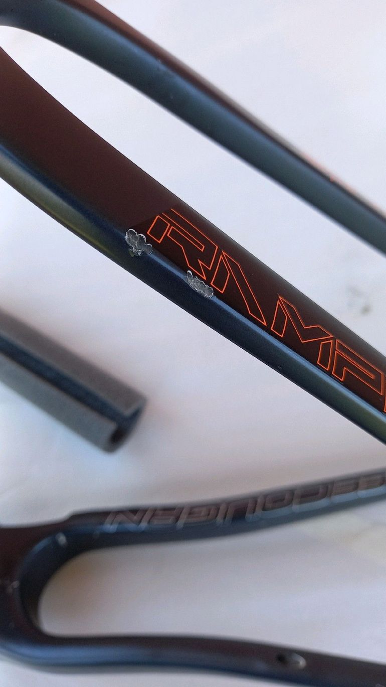 Used Lee Cougan Rampage Air 2018 Frameset 2018 Mountainbike, Nero — image 16 of 16