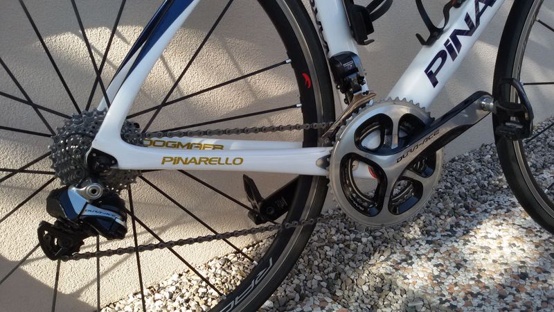 Gebrauchtes Pinarello Dogma Shimano Dura Ace Di2 2017 Road & Gravel, Weiß — Bild 3 von 6