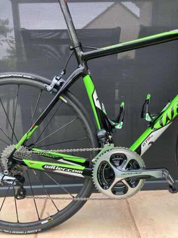 Used Wilier Gtr team Shimano Ultegra Di2 2017 Road & Gravel, Green — image 3 of 5