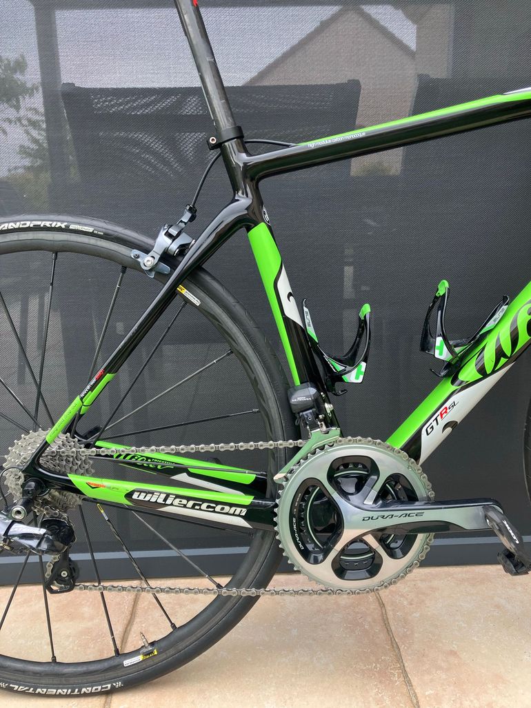 Used Wilier Gtr team Shimano Ultegra Di2 2017 Road & Gravel, Green — image 3 of 5