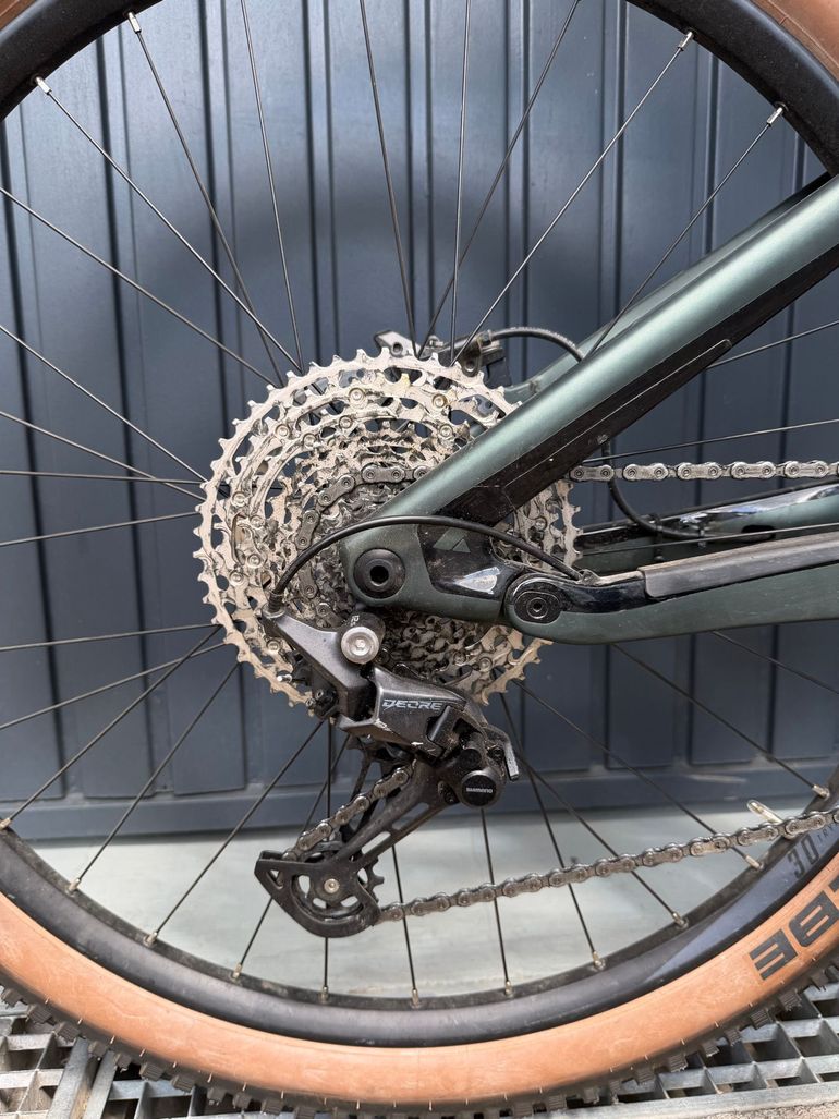 Used BULLS BULLS Custom Shimano Deore 2023 Mountainbike, Green — image 7 of 12