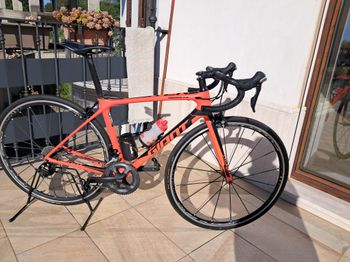 Used Giant Obsess advanced Shimano Ultegra 2020 Road & Gravel, Rojo — image 3 of 3