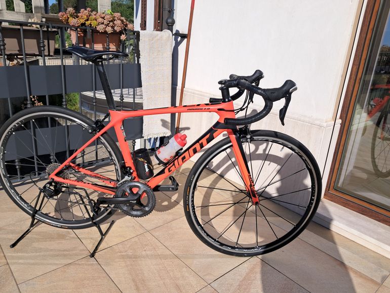 Used Giant Obsess advanced Shimano Ultegra 2020 Road & Gravel, Rojo — image 3 of 3