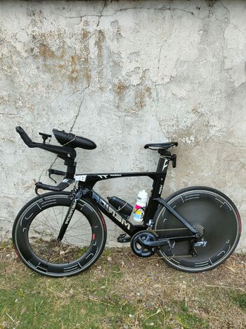 Used Merida Warp TT Team-E 2015 2015 Road & Gravel, Black — image 2 of 3