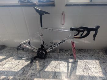 Used Cannondale SuperSix EVO Hi-MOD 2 2023 Frameset 2023 Road & Gravel, White — image 2 of 3