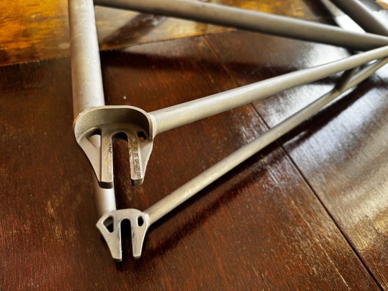 Used a-frame A-frame Custom Frameset 2023 Road & Gravel, Light Gray — image 4 of 7