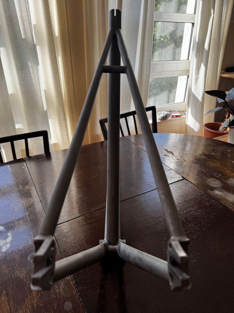 Used a-frame A-frame Custom Frameset 2023 Road & Gravel, Light Gray — image 3 of 7