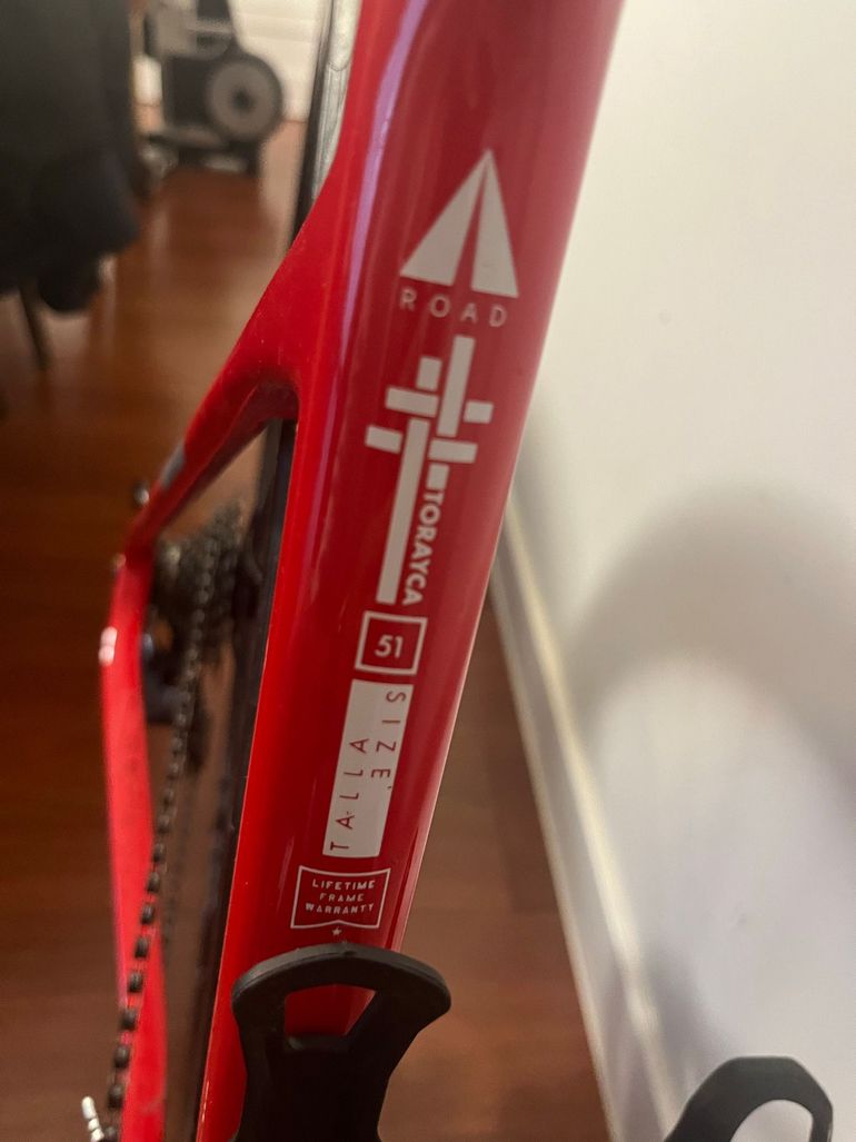 Used WRC WRC Custom Shimano Ultegra 2020 Road & Gravel, Red — image 10 of 12