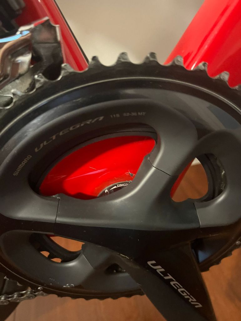 Used WRC WRC Custom Shimano Ultegra 2020 Road & Gravel, Red — image 11 of 12