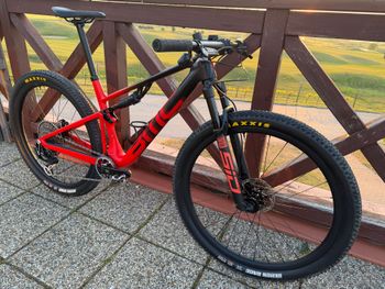 Used BMC Fourstroke Sram Eagle Transmission XX SL 2024 Mountainbike, Red — image 9 of 10