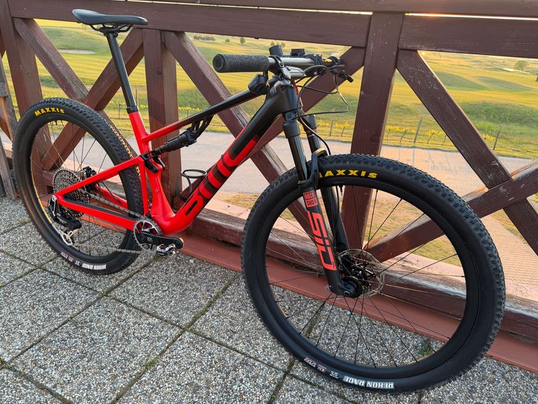 Used BMC Fourstroke Sram Eagle Transmission XX SL 2024 Mountainbike, Red — image 9 of 10