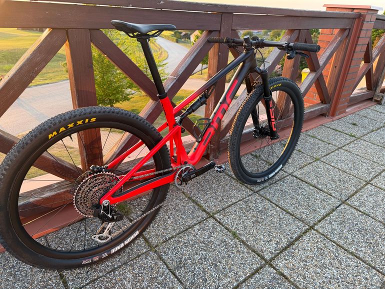 Used BMC Fourstroke Sram Eagle Transmission XX SL 2024 Mountainbike, Red — image 10 of 10