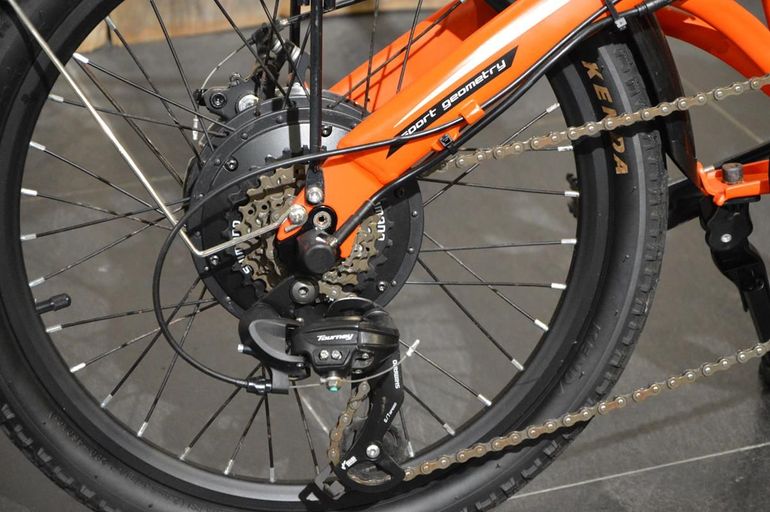 Used Brinke FLASH E-FOLDING 20'' 2023 Urban, Orange — image 4 of 5