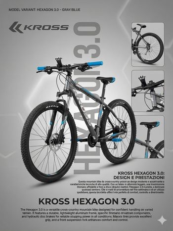 Used Kross HEXAGON 3.0 2022 2022 MTB