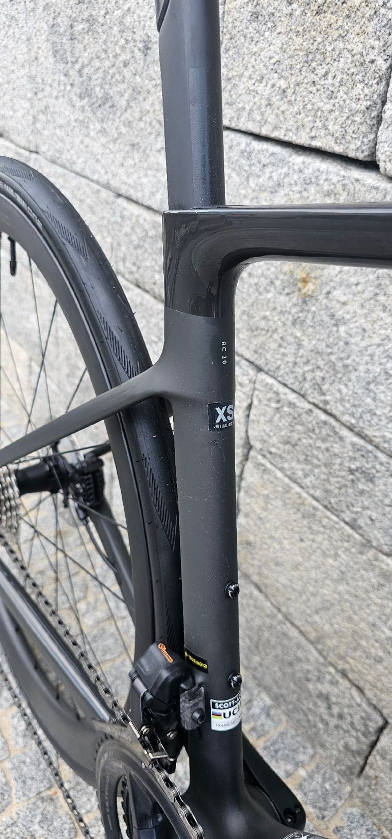 Used Scott Addict RC 20 2025 2025 Road & Gravel, Black — image 6 of 11