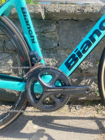 Used Bianchi Oltre XR4 Ultegra Di2 2020 2020 Road & Gravel, Blue — image 4 of 12
