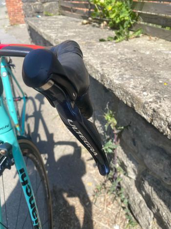 Used Bianchi Oltre XR4 Ultegra Di2 2020 2020 Road & Gravel, Blue — image 11 of 12