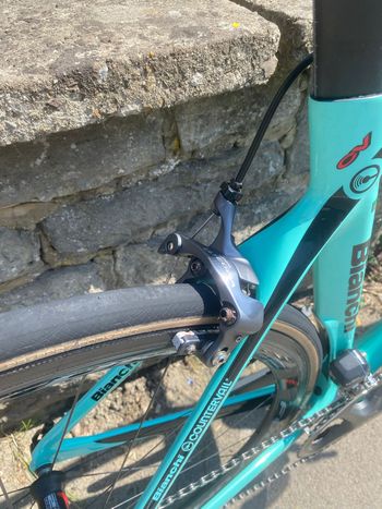 Used Bianchi Oltre XR4 Ultegra Di2 2020 2020 Road & Gravel, Blue — image 6 of 12